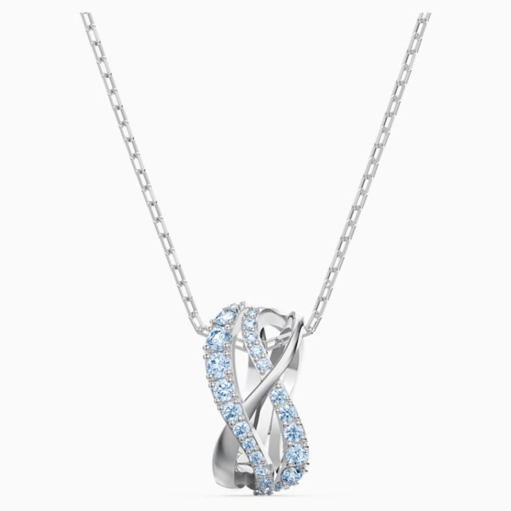 Swarovski - Twist Rows Pendant (Blue)